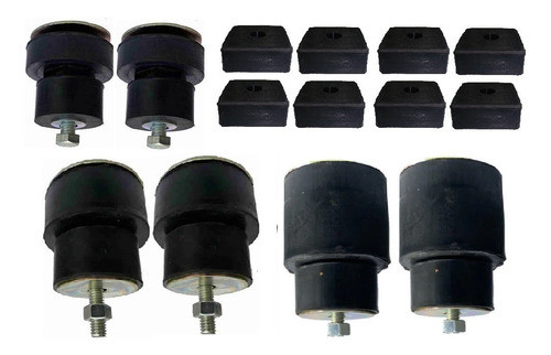Jgo. Soporte / Tacos De Cabina F100/600  81 / 95 Con Supleme 0