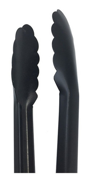 Pinza Cocina Parrilla Multiuso Acero Inoxidable Negro 24 Cm 1
