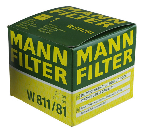 Filtro Aceite Daihatsu Cuore Charade 1