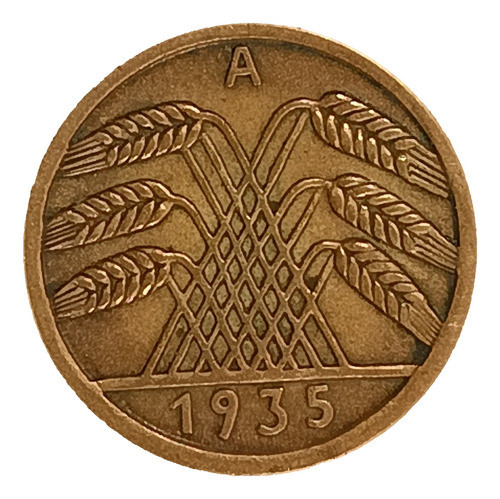 Alemania Weimar 5 Reichpfennig 1935 A Mb Km 39 1