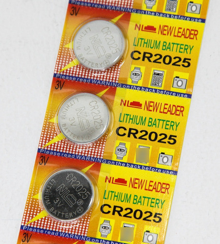 Pila Cr2025 Cr 2025 3v 20x2.5mm Blister Nl Oferta X 10u Htec 1