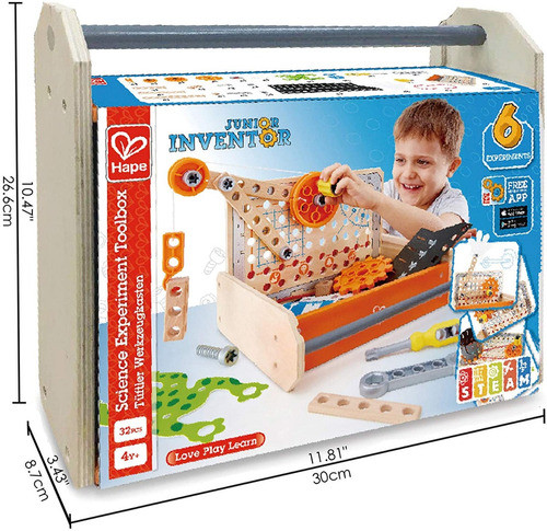 Hape Caja De Herramientas Y Experimentos Hap-e3029 1