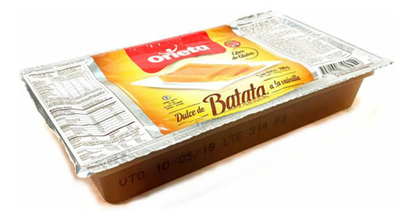 Orieta Dulce De Batata A La Vainilla 500g 0