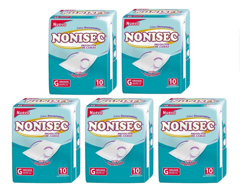 50 Nonisec Zaleas Descartables 0
