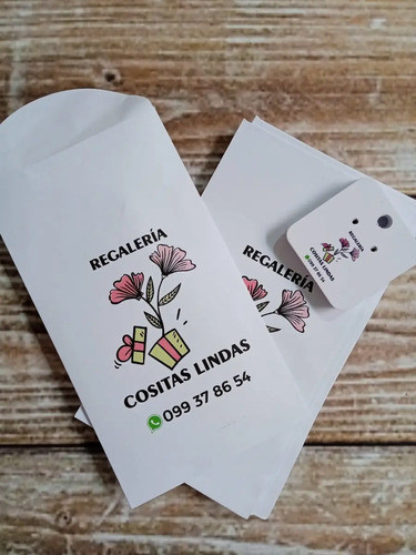 Sobres Personalizados Con Logo Para Bijou Y Joyería 0