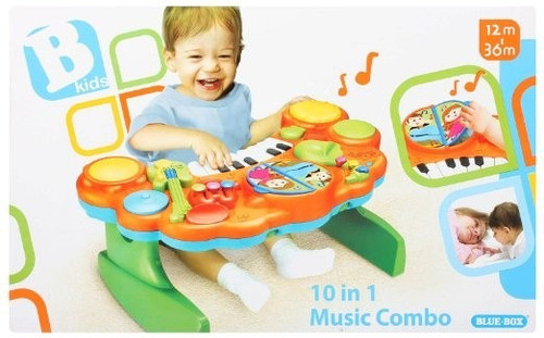 Mesa Didactica Instrumentos Musicales Blue Box 10 En 1 1