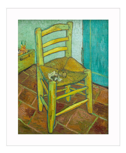 Lamina Fine Art La Silla Van Gogh 50x60 Myc 0