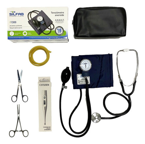 Kit / Set De Enfermeria Con Tensiometro 0