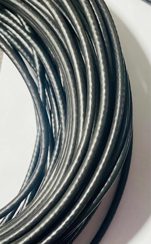 Cable Coaxil Rg-6 C/negro Armado, Conectores Gilbert X 8 M 1