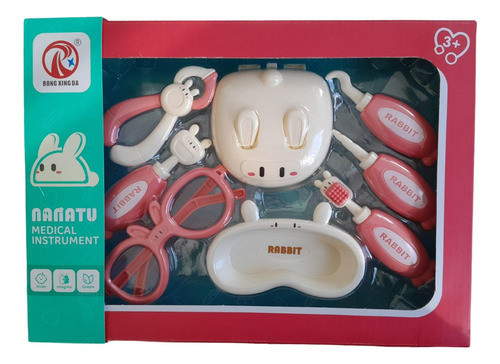 Set Juego Doctor Dentista Conejo Rosa 2353070 0