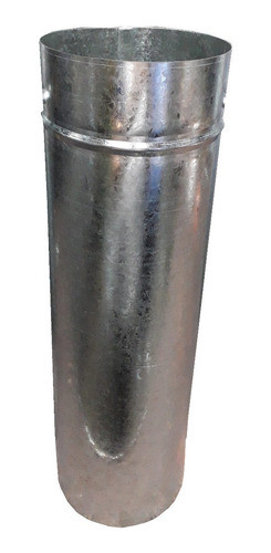 Caño Chapa Galvanizada Ø 10'' C/25 Largo 1 Metro 0