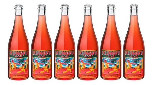 Caja X 6 Kung Fu Espumoso Rosado Pet Nat. Riccitelli 0