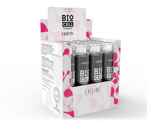 Ampollas Biocell Therapy Nutriv Exiline X 12 Unidades 1