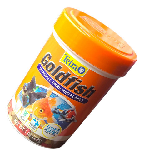 Tetra Golfish 28g Alimento Escamas Peces De Agua Fria Aiken 0