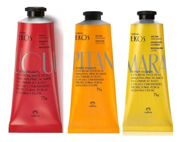 Natura Kit X3 Cremas De Manos Ekos Veroberts 0