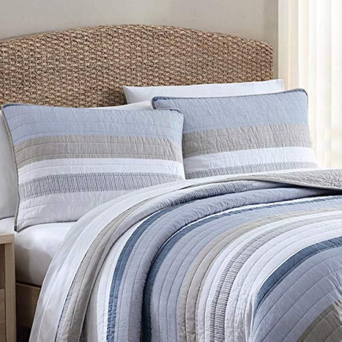 Nautica - Set De Edredones Queen, Ropa De Cama Reversible De 1