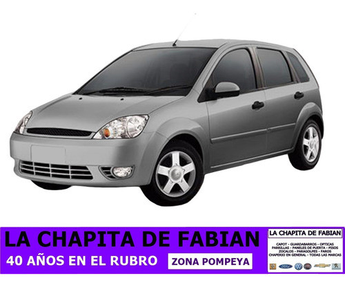 Paragolpe Trasero Ford Fiesta 2002 2003 2004 2005 2006 5 Pts 1