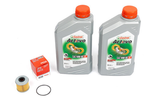 Kit Service Filtro Aceite + Actevo 10w40 Honda Crf 150r/rb 0