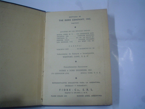 Dorrco Factores Conversion Ingenieros The Dorr Libreta 1943 1