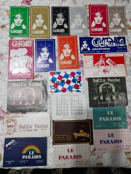 Tarjetas Boliches Bailables Circus, Cuernavaca,  Años 80. 0 Tarjetas Boliches Bailables Circus, Cuernavaca,  Años 80. 0