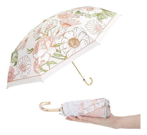 Protección Uv De La Sombrilla Esufeir, Pequeña Sombrilla De 0