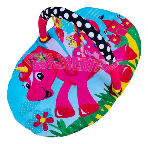 Gimnasio Manta De Estimulacion Unicornio Rosa Love Art. 4218 0