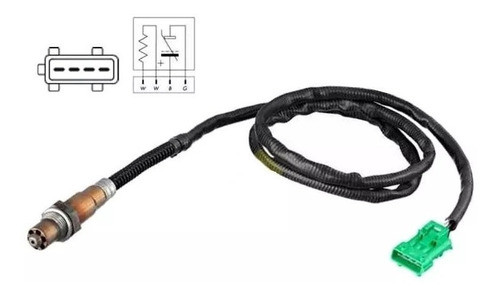 Sonda Lambda Ficha Verde Peugeot 207 Gti Thp 1