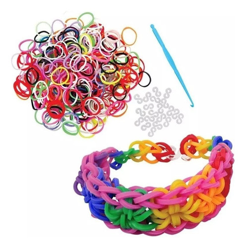 Kit  Gomitas Elásticas Para Armar Pulseras Motricidad Fina 0