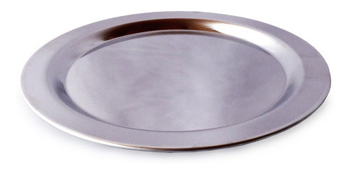 Pack De 50 Platos Playos Acero Inoxidable 0