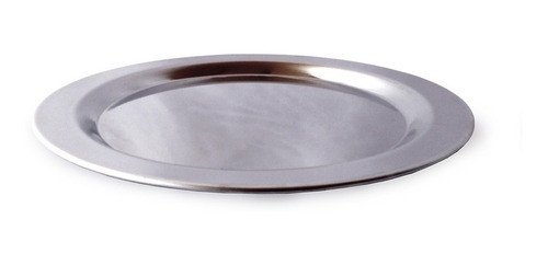 Pack De 50 Platos Playos Acero Inoxidable 1