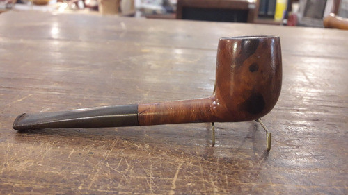 Antigua Pipa De Madera Captain Black Made In England B13 0