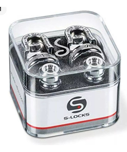 Traba Correa - S Locks Strap Shaller. Níquel. 0