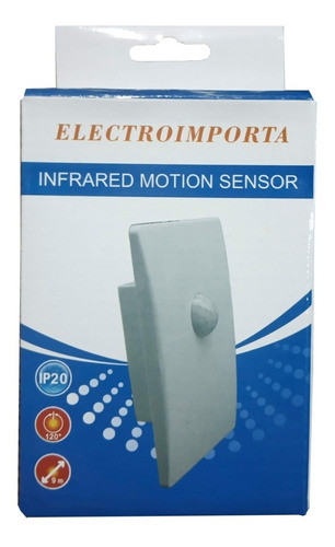 Sensor De Movimiento Embutir Sin Llave - Electroimporta 1