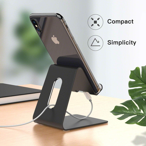 Verigle Soporte Para Teléfono Celular Negro, Compatible Con 1