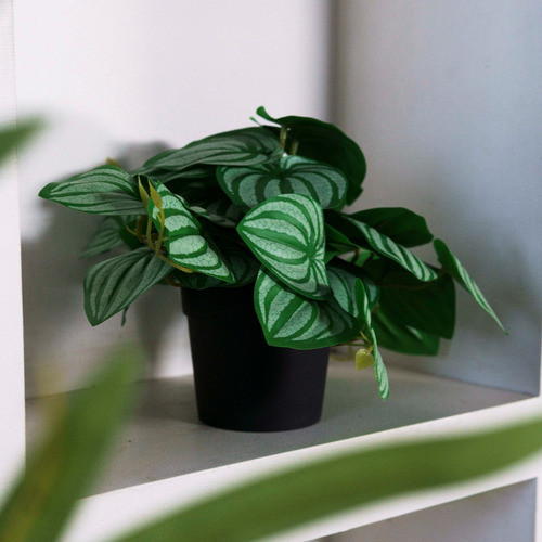Planta Artificial Decorativa Begonia De La Cruz 22cms 1