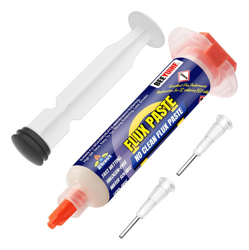 Pasta Fundente 10ml De Soldadura Electronica Sin Limpieza 0