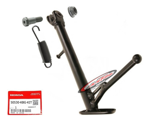 Kit Muleta Lateral Original Honda Cb 250 Nighthawk Moto Sur 1