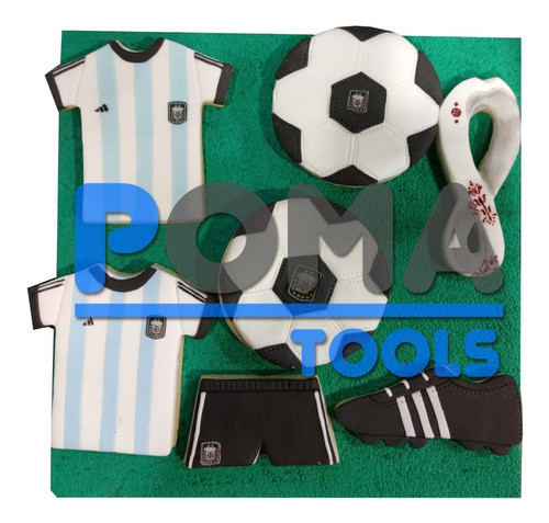 Cortante Short Pantalon Futbol 7,5x5 Cm Deporte Mundial Cai 1