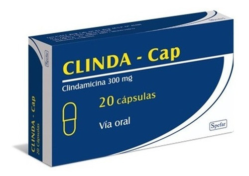 Clinda-cap® 300 Mg X 20 Cápsulas (clindamicina) 0