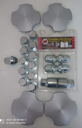 Combo Taunus Ghia Tuercas+centros+juego De Seguridad 0