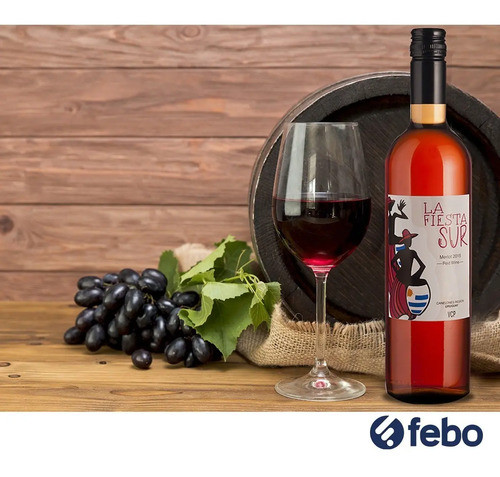 Vino Pizzorno La Fiesta Sur Merlot Rosé 2019 750ml 1