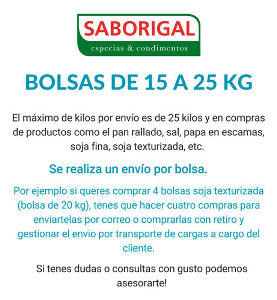 Condimento Integral Para Hamburguesas De Carne X 1 Kg X 15 1