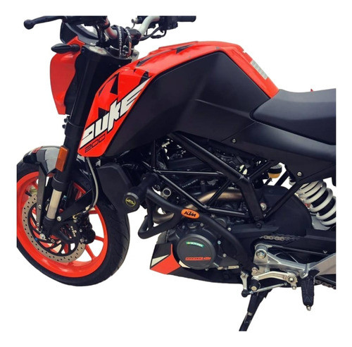 Defensa Lateral + Sliders  Jpl Ktm Duke 200 0