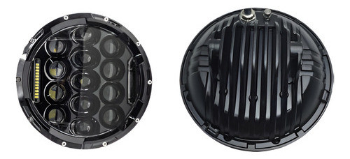 2pcs Nueva 7 Pulgadas Led Drl De La Viga De Hi/lo De Faros 1 0