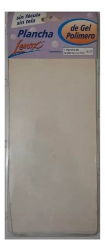Plancha Gel Puro S/talco S/tela 12x30 Cicatriz Quemado Lenox 0