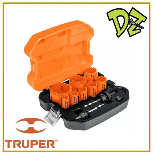 Set Mecha Sierra Copa 13 Piezas Metal Madera Truper 15411 1