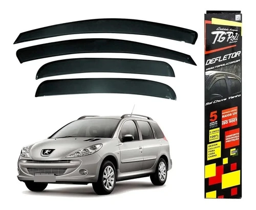 Goteros Peugeot 206/207 Sw 4 Puertas 0