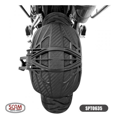 Guardabarro Trasero Bmw F750 Gs 2018+ Mk Motos #03 1