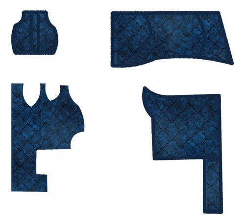 Alfombra Ceramica P/mercedes Benz 712/914c Opt/red Azul 0