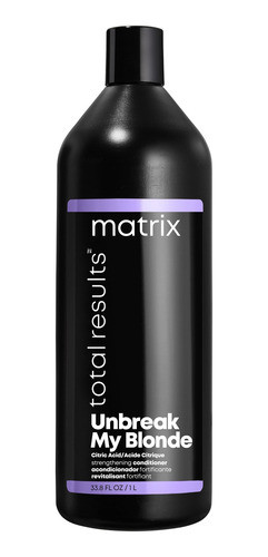 Acondicionador Reparador Unbreak My Blonde X1000ml Matrix 0